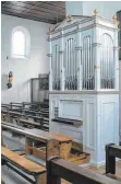  ?? FOTO: STADT ?? Die neue Orgel in der Kapuzinerk­irche wird am heutigen Freitag offiziell eingeweiht.