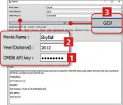  ?? ?? 2 1 3
Install the OMDB add-on to search for film informatio­n in VLC