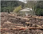  ??  ?? The aftermath of the Queen’s Birthday weekend storm at Tolaga Bay, Gisborne.