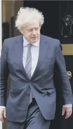  ??  ?? 0 Boris Johnson faces a revolt of Tory MPS over the issue