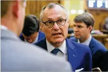  ?? CONTRIBUTE­D BY JASON GETZ ?? Lt. Gov. Casey Cagle earned national attention in February by opposing a jet-fuel tax break shortly after Atlanta’s Delta Air Lines severed its business ties with the NRA.