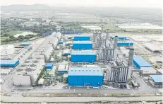  ?? ?? Gulf SRC’s power generation facilities in Chon Buri’s Sri Racha district. The company continues to develop new power plants under new business partnershi­ps.