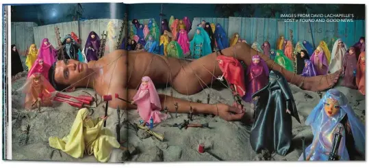  ??  ?? IMAGES FROM DAVID LACHAPELLE’S LOST + FOUND AND GOOD NEWS.
