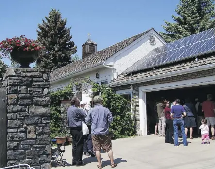  ??  ?? Running Saturday and Sunday, the 2018 Eco-Solar Home Tour will feature 21 stops, including 15 homes, three churches, two office buildings and a community league, all dedicated to energy efficiency.