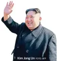  ?? FOTO: AFP ?? Kim Jong Un