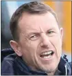  ??  ?? LIONS’ ROAR: Gary Rowett