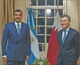  ?? CEDOC PERFIL ?? BILATERAL. Macri, ante la delicada tarea de aumentar el lazo comercial.