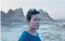  ?? Bild: Searchligh­t pictures ?? Frances Mcdormand belönades med en Oscar för rollen som Fern i filmen ”Nomadland”.