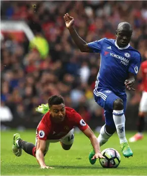  ?? Photograph: Getty ?? N’Golo Kante is the bookies’ favourite to win tonight’s award