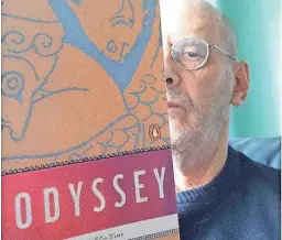  ?? FAMILY HANDOUT ?? Bob Brody recently reads his copy of Homer’s “The Odyssey.”