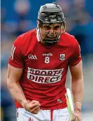  ?? ?? RED STAR: Cork’s Darragh Fitzgibbon