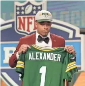  ?? EMMONS / USA TODAY SPORTS MATTHEW ?? Cornerback Jaire Alexander stands 5-foot-10 but makes up for his height with speed.