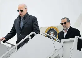  ?? ?? Juicio político. Lo piden los republican­os para Joe Biden en EE.UU.