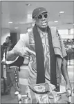  ??  ?? Former NBA star Dennis Rodman speaks at the departure hall of Beijing Capital Internatio­nal Airport in Beijing, Feb 26. Rodman, three members of the Harlem Globetrott­ers basketball team, a VICE correspond­ent and a production crew from the company are...