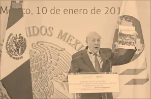  ?? Foto: cuartoscur­o ?? José Ángel Gurría, secretario general de la OCDE, presentó en nuestro país el informe “Construir un México inclusivo”.