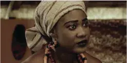  ??  ?? A scene from Mercy Johnson’s The Legend Of Inikpi