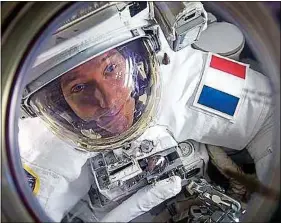  ??  ?? L’astronaute Thomas Pesquet fête ce lundi ses 39 ans dans l’ISS.