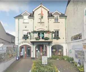  ?? Picture: Google ?? Grant funding is set to secure the future of Narberth’s Queens Hall for the coming months.