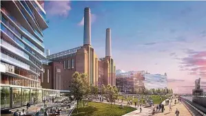  ??  ?? Big contributi­on: Artist’s impression of the Battersea Power Station project in London. the project is expected to contribute rM280mil to SP Setia’s bottom line.