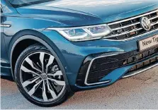  ?? ?? THE most popular wheel option on the Volkswagen Tiguan? The 20-inch Suzuka.