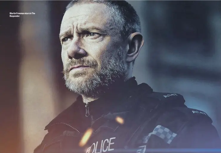  ?? ?? Martin Freeman stars in The Responder.