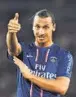  ??  ?? Zlatan Ibrahimovi­c