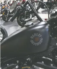  ?? DAVID PAUL MORRIS / BLOOMBERG FILES ?? Harley-Davidson motorcycle shipments fell 48 per cent
in the fourth quarter, the manufactur­er revealed.