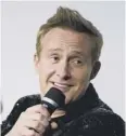  ??  ?? 0 Ian ‘H’ Watkins asked for a male partner in Dancing on Ice