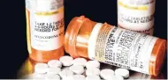  ??  ?? Oxycodone is the generic name for a range of opioid painkillin­g tablets.