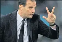  ??  ?? MASS TIME: Arsenal could make a move for Allegri