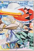  ??  ?? Carny Mind, 2015, David Salle