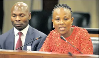  ?? PICTURE: JEFFREY ABRAHAMS ?? Public Protector Busisiwe Mkhwebane.