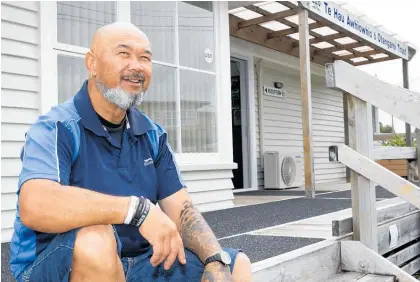  ?? Photo / File ?? Martin Kaipo, chief executive of Te Hau Awhiowhio ¯ o¯ Otangarei ¯ Trust, supports the police operation as he wants to see guns and violence out of Northland communitie­s.