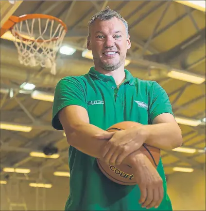  ?? FOTO: PERE PUNTÌ ?? Sarunas Jasikevici­us está estos días en Catalunya, impartiend­o en El Montanyà la tercera edición de su campus Playmaker