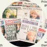  ?? Photos / AP, Getty ?? British front pages react to Princess Diana’s explosive BBC interview in 1995.