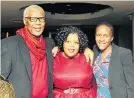  ?? Pictures: John Liebenberg ?? Mavuso Msimang with his daughters Zengeziwe Msimang and Mandla Msimang.