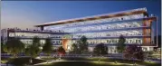  ?? RNS STUDIO, RYS ARCHITECTS, NEWMARK KNIGHT FRANK ?? The search giant has leased a 222,000-square-foot office building at 750Moffett Blvd. in Mountain View, according to Santa Clara County property documents filed on Feb. 14.