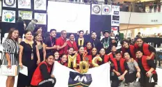  ??  ?? CHAMPION Hip-Hop Category-- Malayan College Mindanao