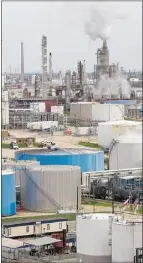  ?? Richard Carson, reuters ?? Canadian and U.S. refineries have plenty of excess capacity, a Canadian official says, so it’s hard to argue for
building new ones.