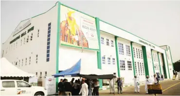  ??  ?? Coronation hall where the 2nd Kano Economic and investment summit take place for the two days located at Kano Government house. Sani Maikatanga