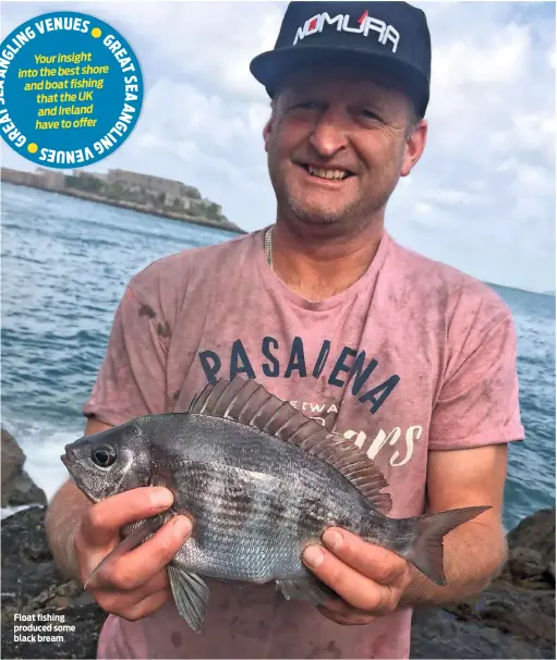  ??  ?? Float fishing produced some black bream