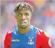  ??  ?? Wilfred Zaha Crystal Palace