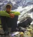  ?? The Canadian Press ?? Missing climber Marc Andre Leclerc, an accomplish­ed B.C. alpinist spent 10 years training for the Alaskan mountain range where he disappeare­d last week.