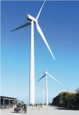  ?? ?? Pililla Wind Farm in Rizal