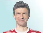  ?? ?? Thomas Müller
Alter: 33
Position: Angriff
Verein: FC Bayern München A-Länderspie­le/-tore: 118/44 Beziehungs­status: verheirate­t, mit der Dressurrei­terin Lisa Müller