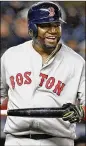  ?? KATHY WILLENS/AP FILE ?? Boston Red Sox designated hitter David Ortiz was elected to the Hall of Fame on his first try.