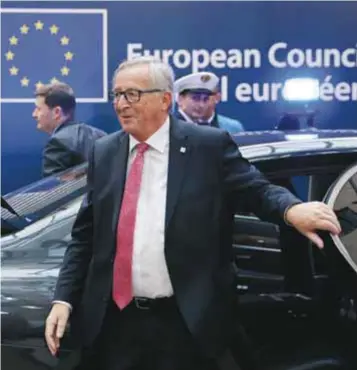  ?? |GETTY IMAGES ?? El titular de la Comisión Europea, Jean-Claude Juncker, aseguró que la UE no puede quedarse sin reaccionar.