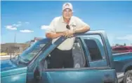  ?? John Jaques, The Pueblo Chieftain ?? Ben Perea makes many trips to Mexico in his pickup truck delivering donated items to poor children in villages.