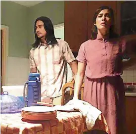  ??  ?? Pascual (left) and Angel Aquino in “Halimaw”