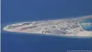  ??  ?? China has already built airstrips and buildings on man-made islands in the Spratly Islands maritime region